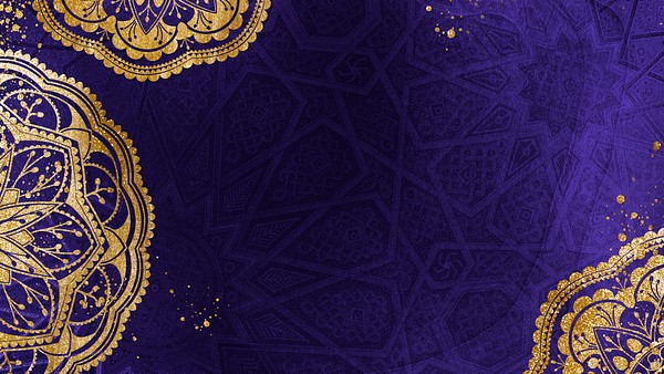 Gold Islamic desktop wallpaper design | Premium Photo - rawpixel
