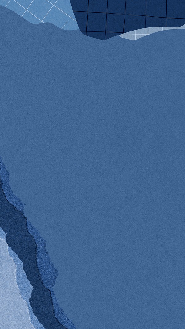 Blue aesthetic scrapbook phone wallpaper | Premium Photo - rawpixel