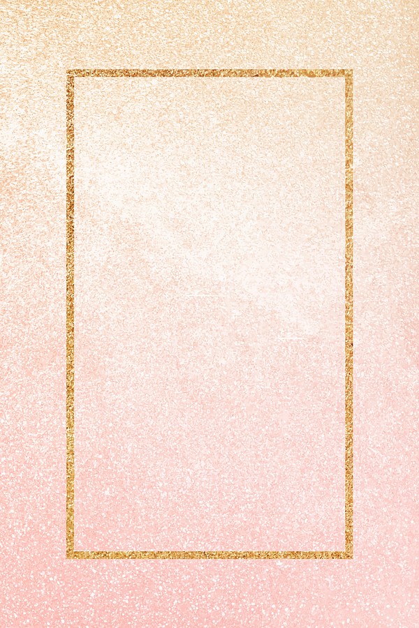 Gold glittery rectangle frame vector | Premium Vector - rawpixel