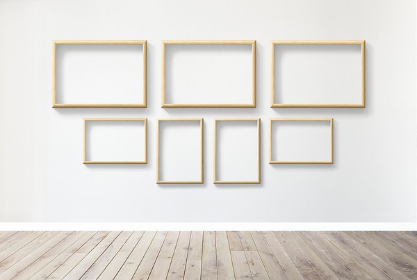 Modern frame mockups white wall | Premium PSD Mockup - rawpixel