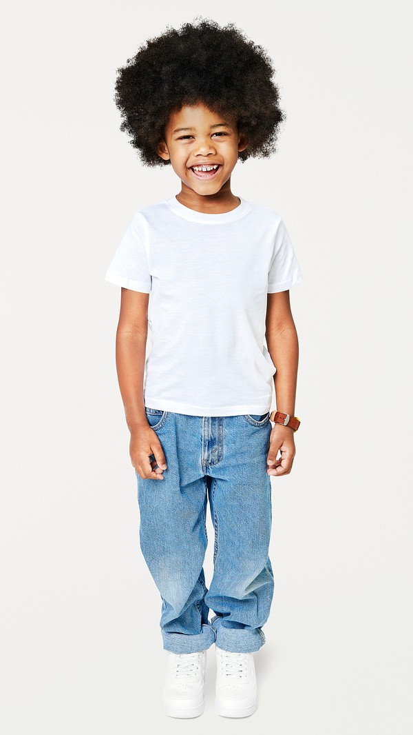 Black boy wearing t-shirt pants | Free Photo - rawpixel