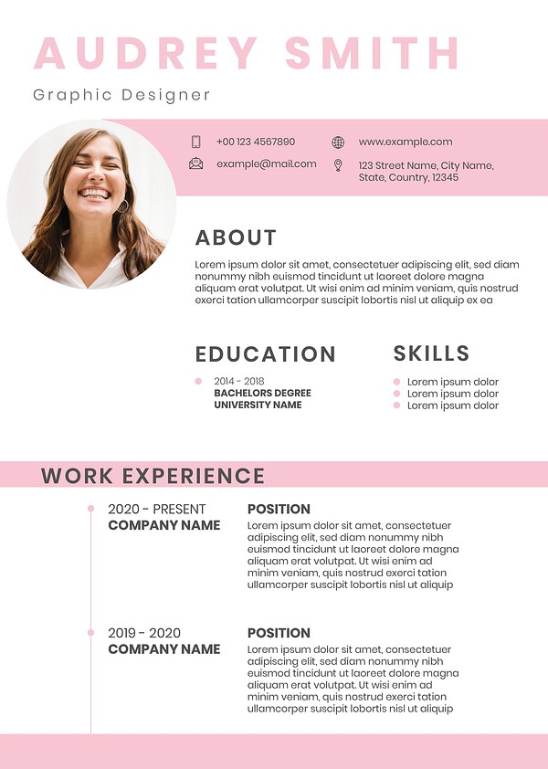 Creative editable CV template downloadable | Premium PSD Template ...