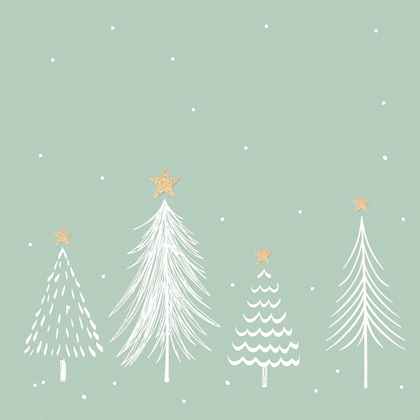 Green Christmas background, aesthetic pine | Premium Vector - rawpixel