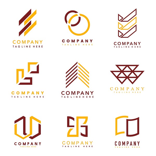 Set company logo design ideas | Premium Vector - rawpixel