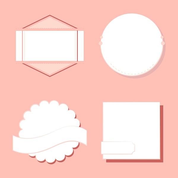 Set badges and emblems vector | Premium Vector - rawpixel