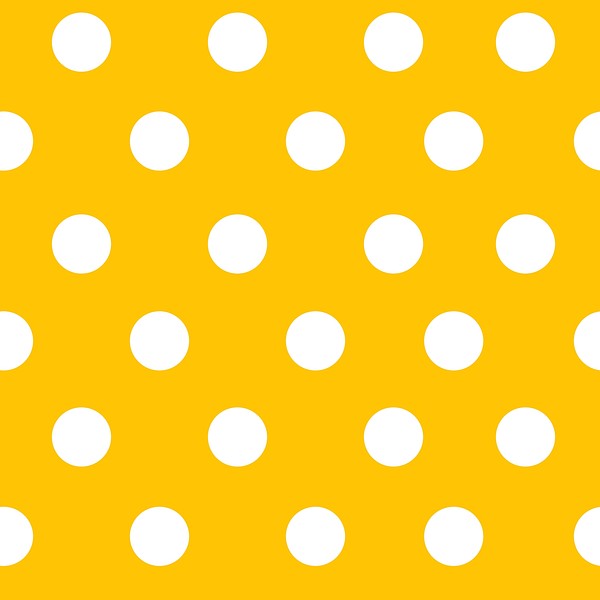 Yellow seamless polka dot pattern | Premium Vector - rawpixel
