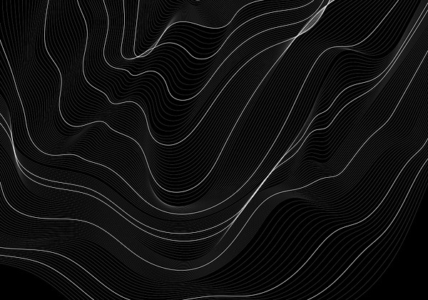 Black and white abstract map | Free Vector - rawpixel