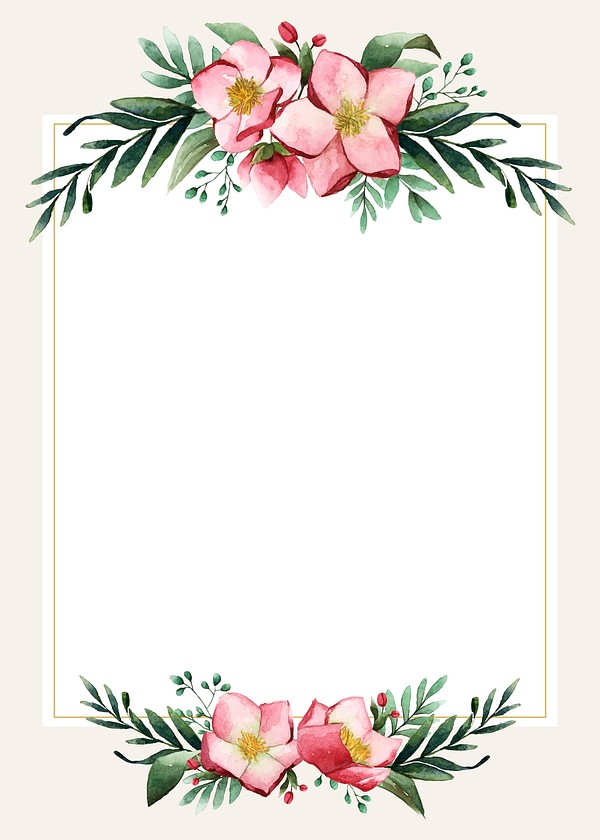 flowers-invitation-card-template-vector-premium-vector-rawpixel