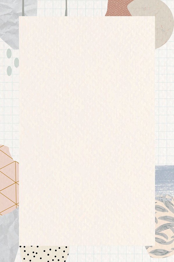 Terrazzo frame beige background vector | Premium Vector - rawpixel