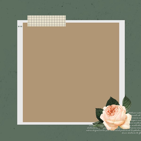 Blank collage photo frame template | Premium Vector - rawpixel