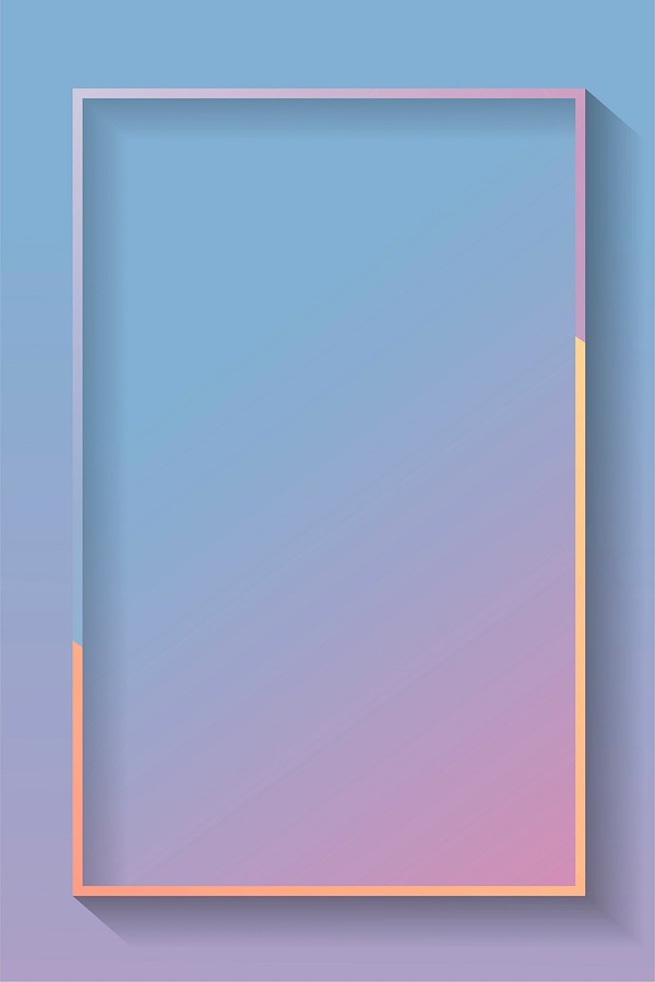 Blank rectangle colorful abstract frame | Premium Vector - rawpixel