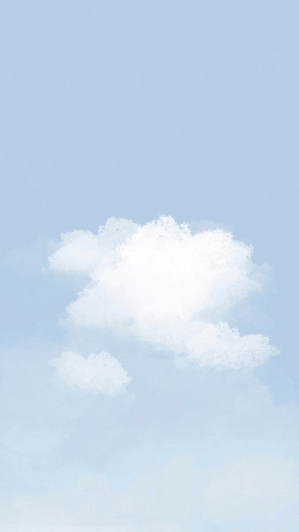 Cloud phone lockscreen wallpaper vector | Free Vector Illustration ...