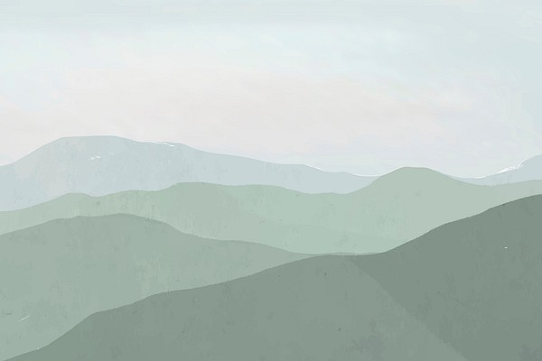 Background vector green mountain range | Premium Vector Illustration ...