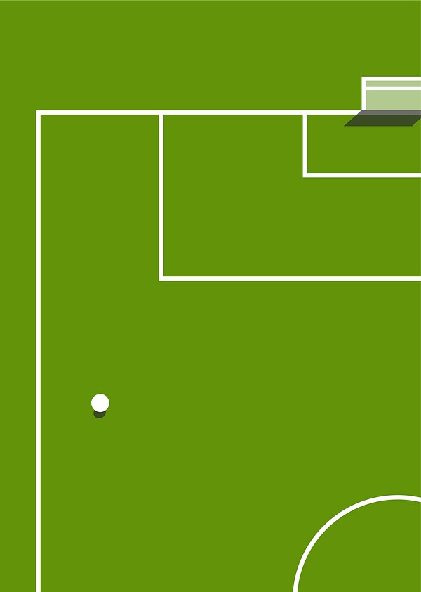 Aerial view soccer field Premium Vector rawpixel