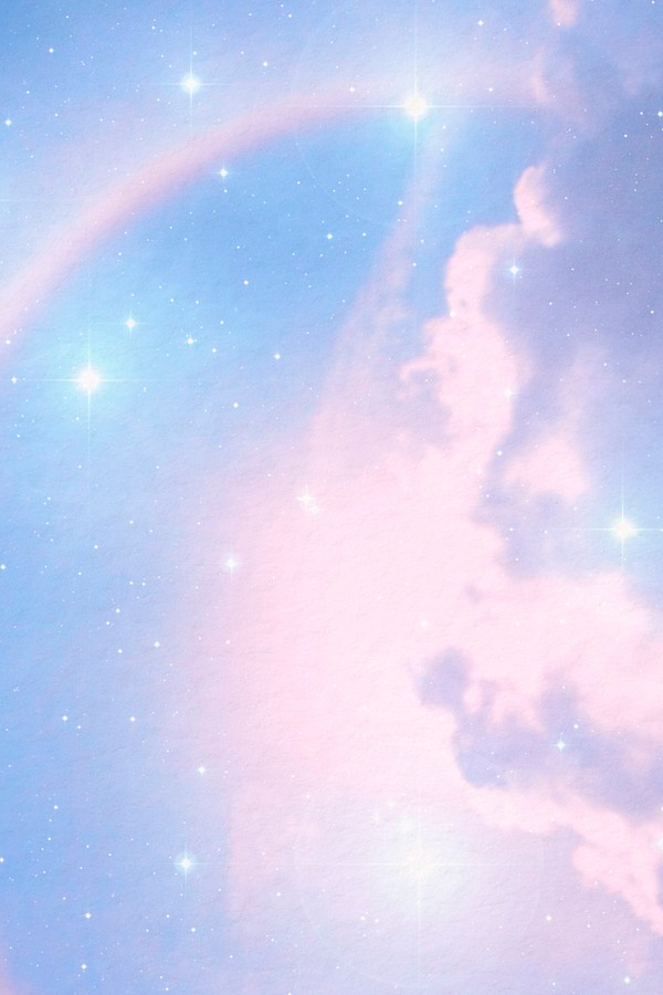 Aesthetic pastel sky background, glittery | Premium Photo - rawpixel