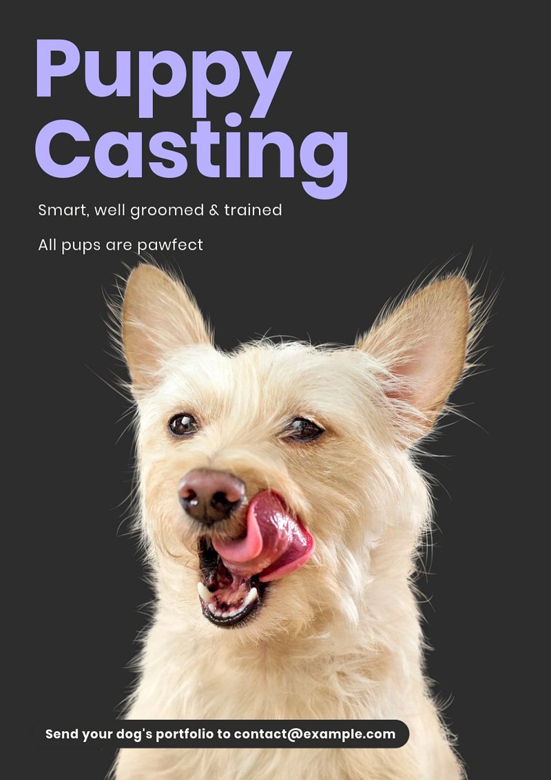 Dog day poster template vector | Premium Vector Template - rawpixel Download premium vector of Dog day poster template vector... 