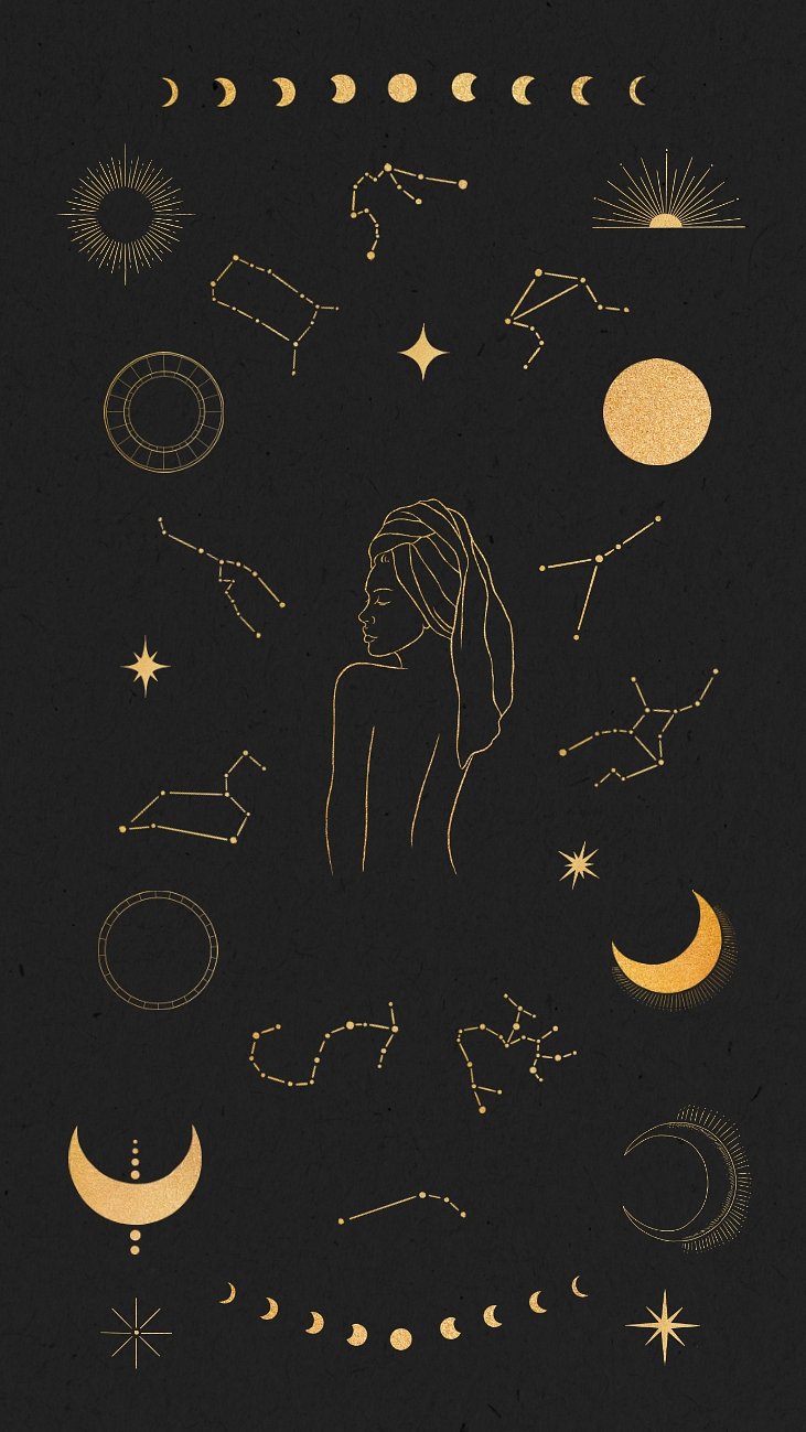 Aesthetic astrology, editable remix set | Premium Editable Design ...