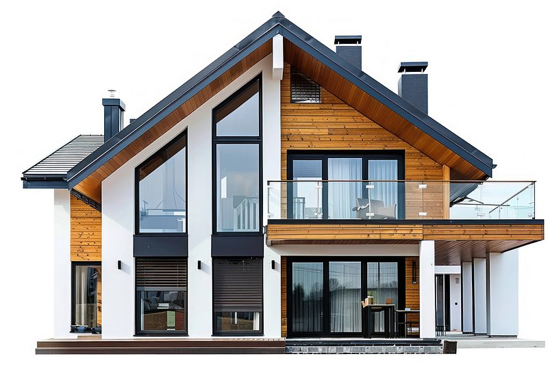 Modern wooden house exterior design | Free Photo - rawpixel