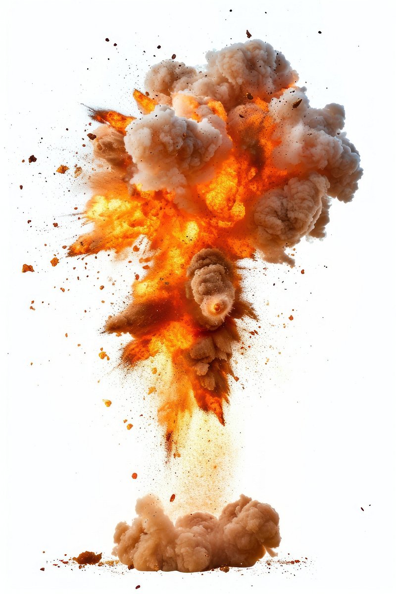 Bomb explosion effect png, transparent | Premium PNG - rawpixel