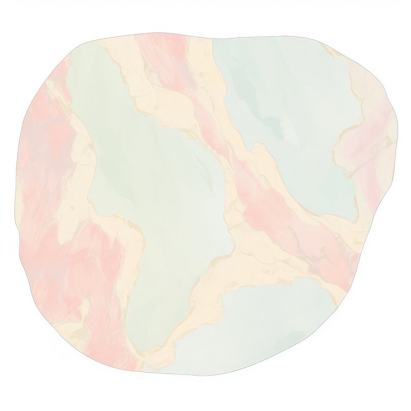 Pastel shape marble distort shape | Premium Photo Illustration - rawpixel