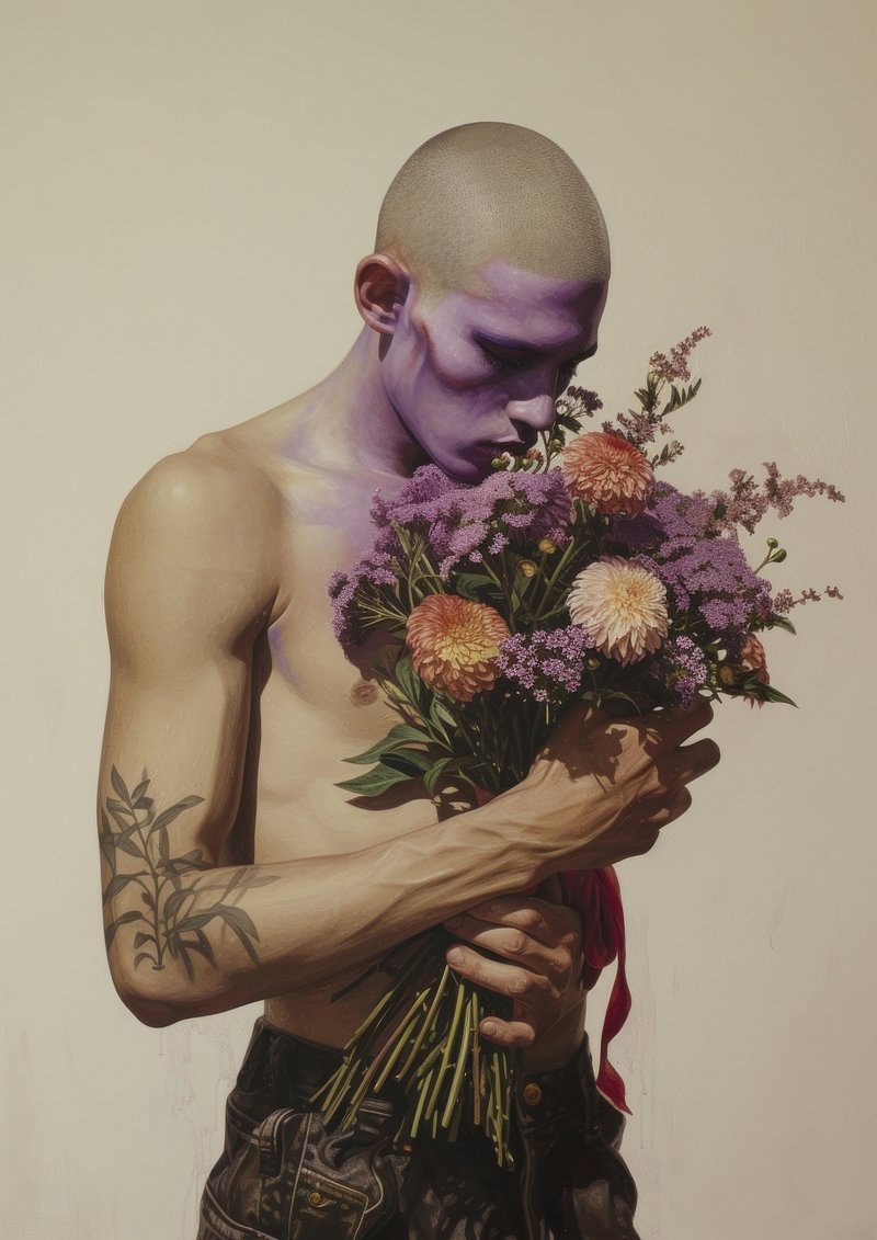 Tattoo uploaded by brainburger • Magnolia and lilac #flowertattoo #flowers  #blackwork #botanical • Tattoodo