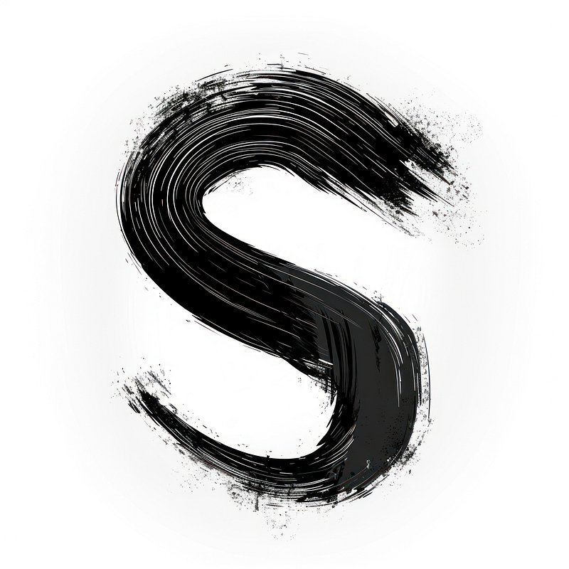 Hand Drawn Font Letter S Stock Illustration - Download Image Now -  Abstract, Alphabet, Alphabetical Order - iStock