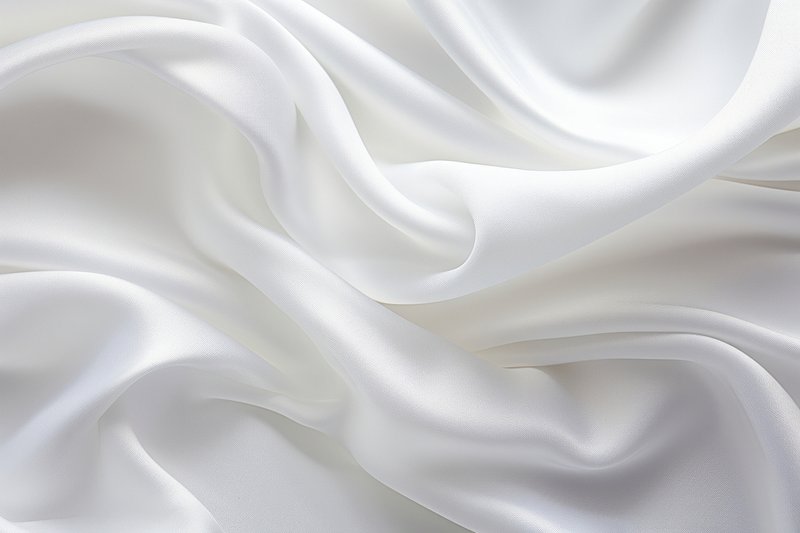 White fabric silk texture background