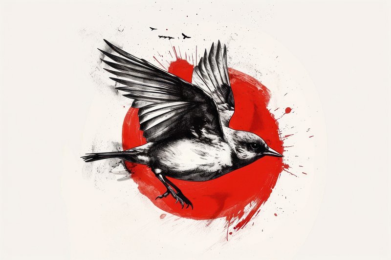 Tattoo uploaded by Saer • #oldschool #bird #americantraditional #swallow # sparrow • Tattoodo