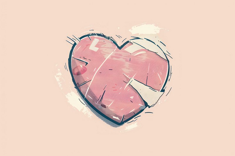 Drawing heart shape backgrounds creativity | Free Photo Illustration ...