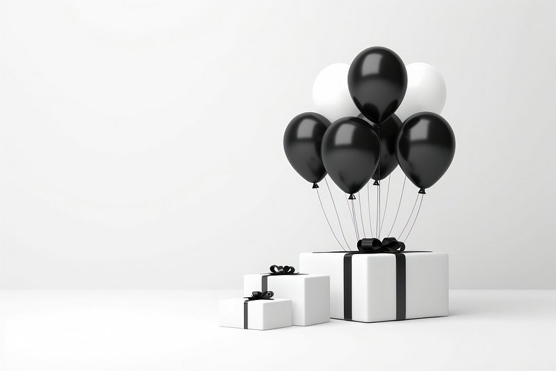 Balloon Black And White Images | Free Photos, PNG Stickers, Wallpapers ...