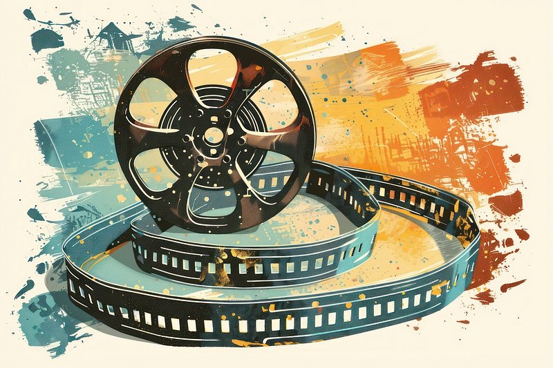 Film Reel Strip Images  Free Photos, PNG Stickers, Wallpapers & Backgrounds  - rawpixel