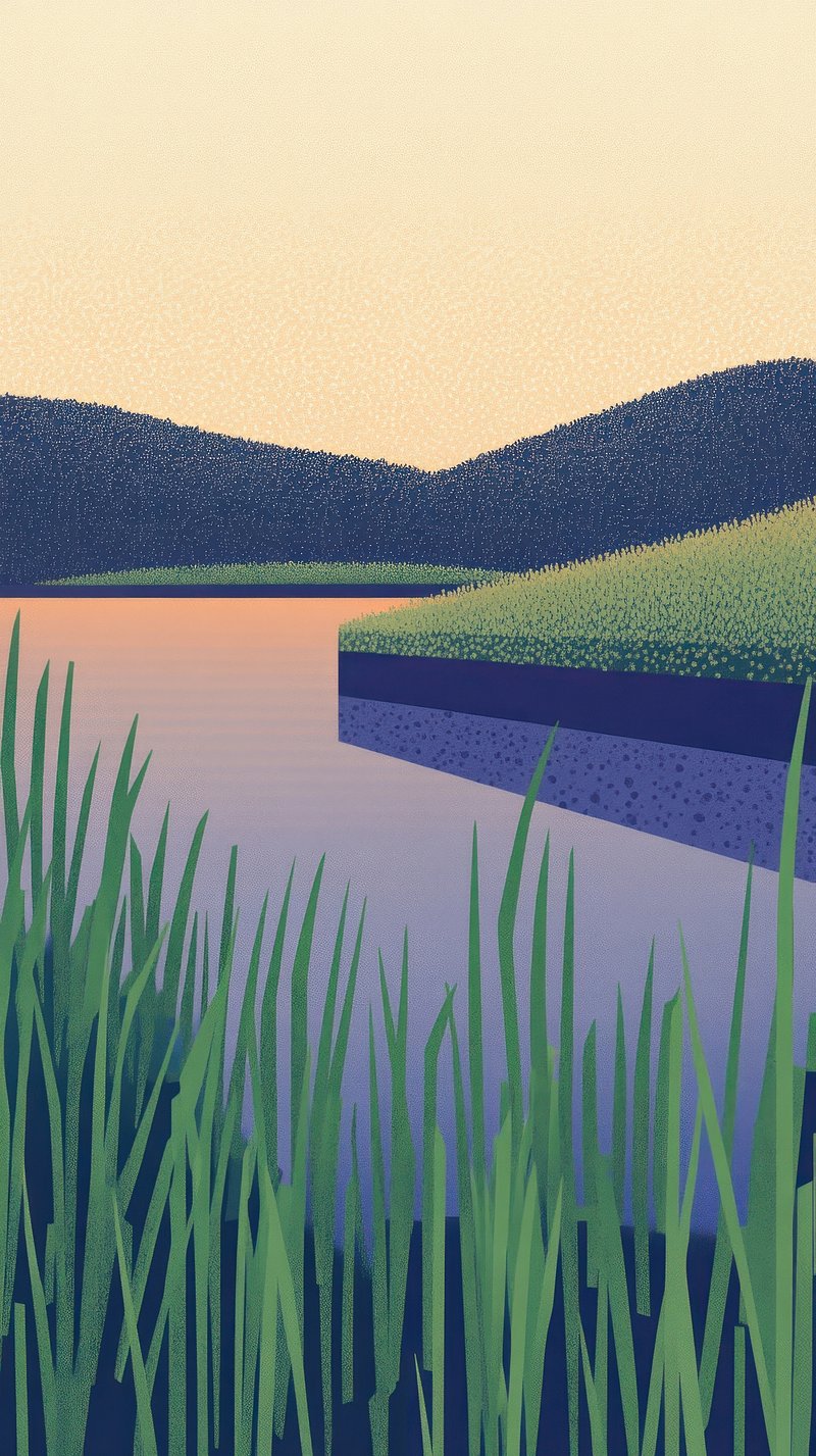 Random background nature water grass.