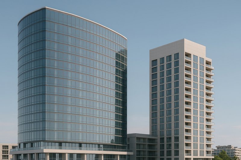 Modern urban architectural design.