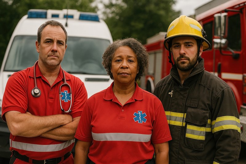Emergency responders team unity