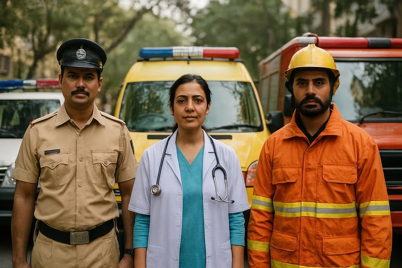 Essential frontline service heroes.