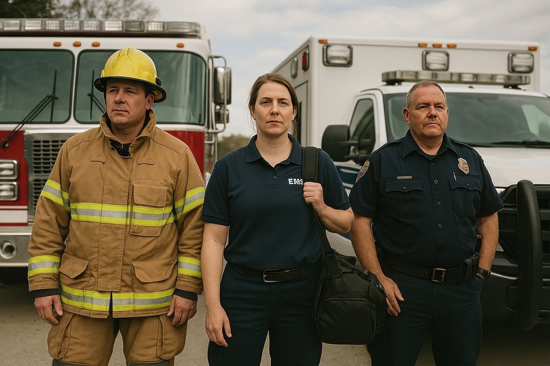 Emergency responders team unity