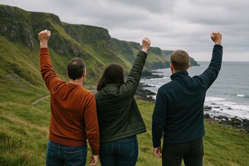 Unity, strength, nature, triumph, exploration.