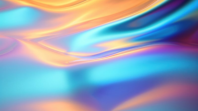 Vibrant abstract fluid colors