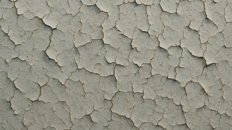 Textured cracked paint surface