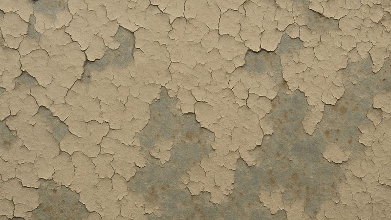 Aged textured peeling paint surface.