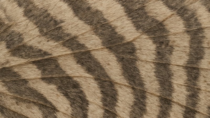 Zebra pattern fur texture
