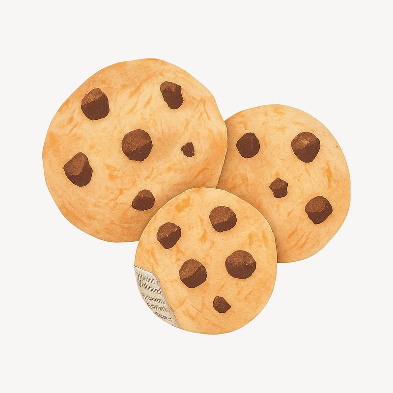 Delicious chocolate chip cookies