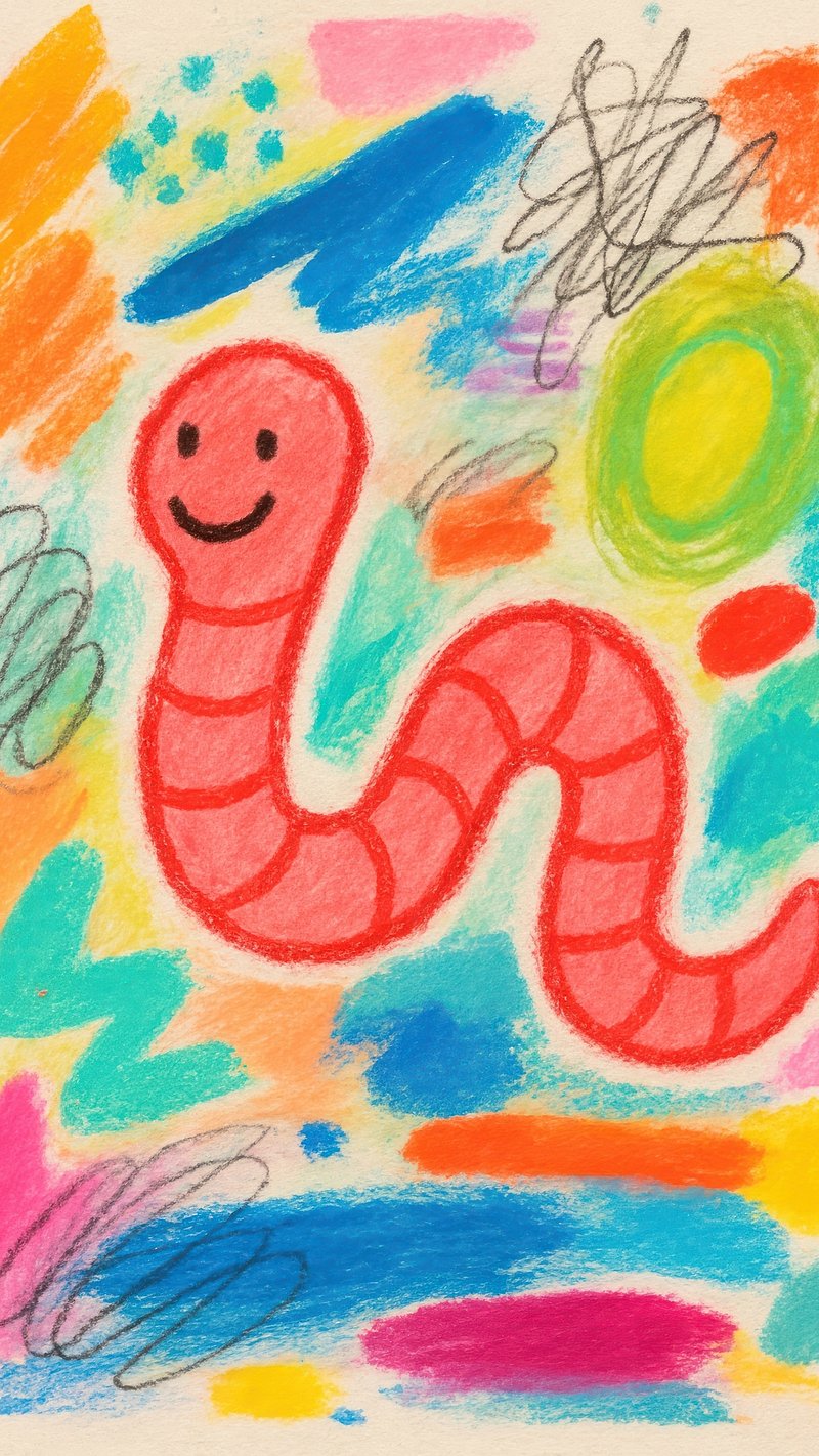 Worm Illustrations Aesthetic Images Free Photos PNG Stickers