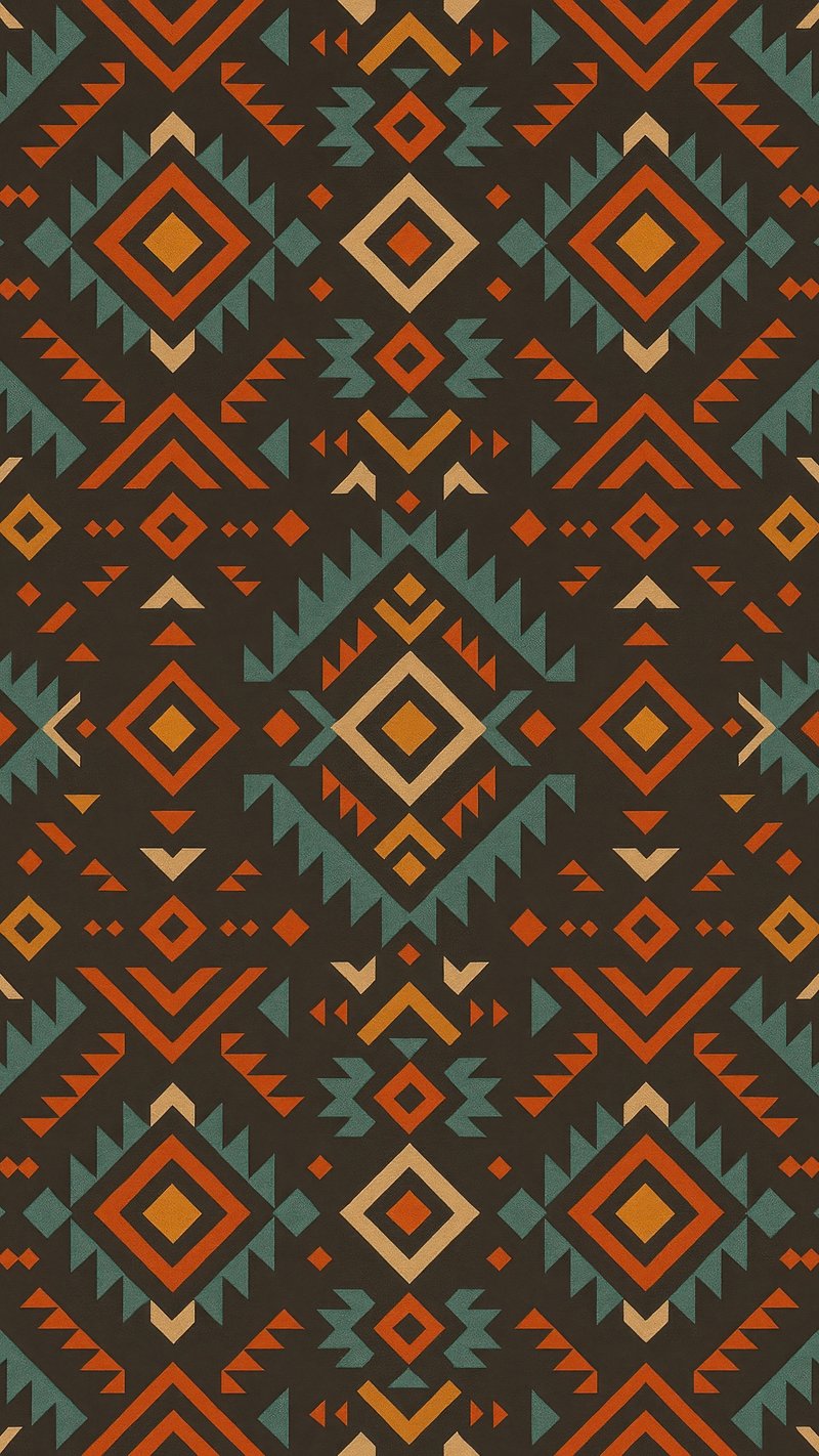 Aztec Wallpaper Pattern Images | Free Photos, PNG Stickers, Wallpapers \u0026  Backgrounds - rawpixel, image size:800x1422