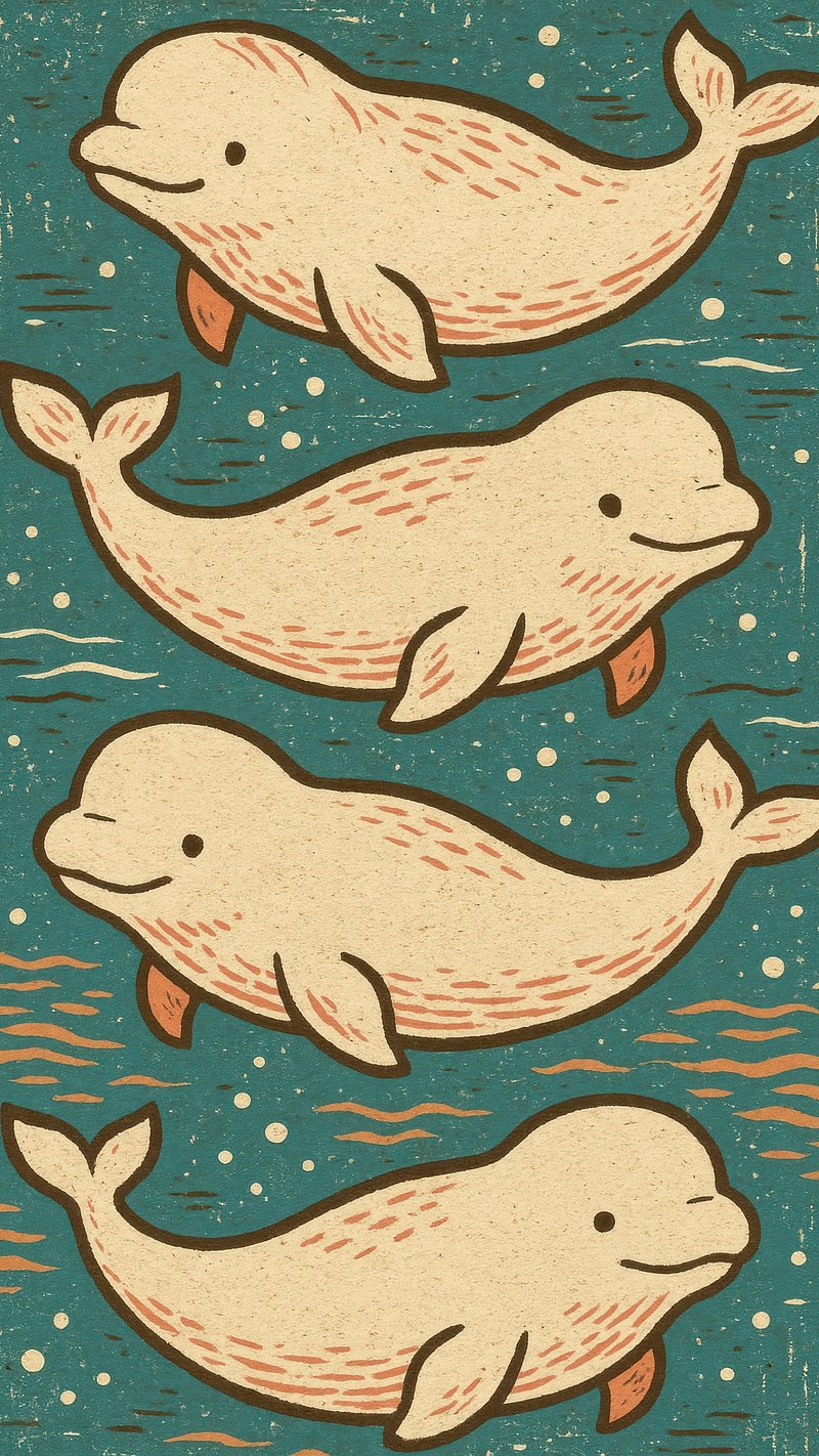 Dolphin Cartoon Textures Images | Free Photos, PNG Stickers, Wallpapers \u0026  Backgrounds - rawpixel, image size:800x1422