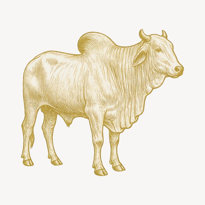Brahman Drawing Images | Free Photos, PNG Stickers, Wallpapers