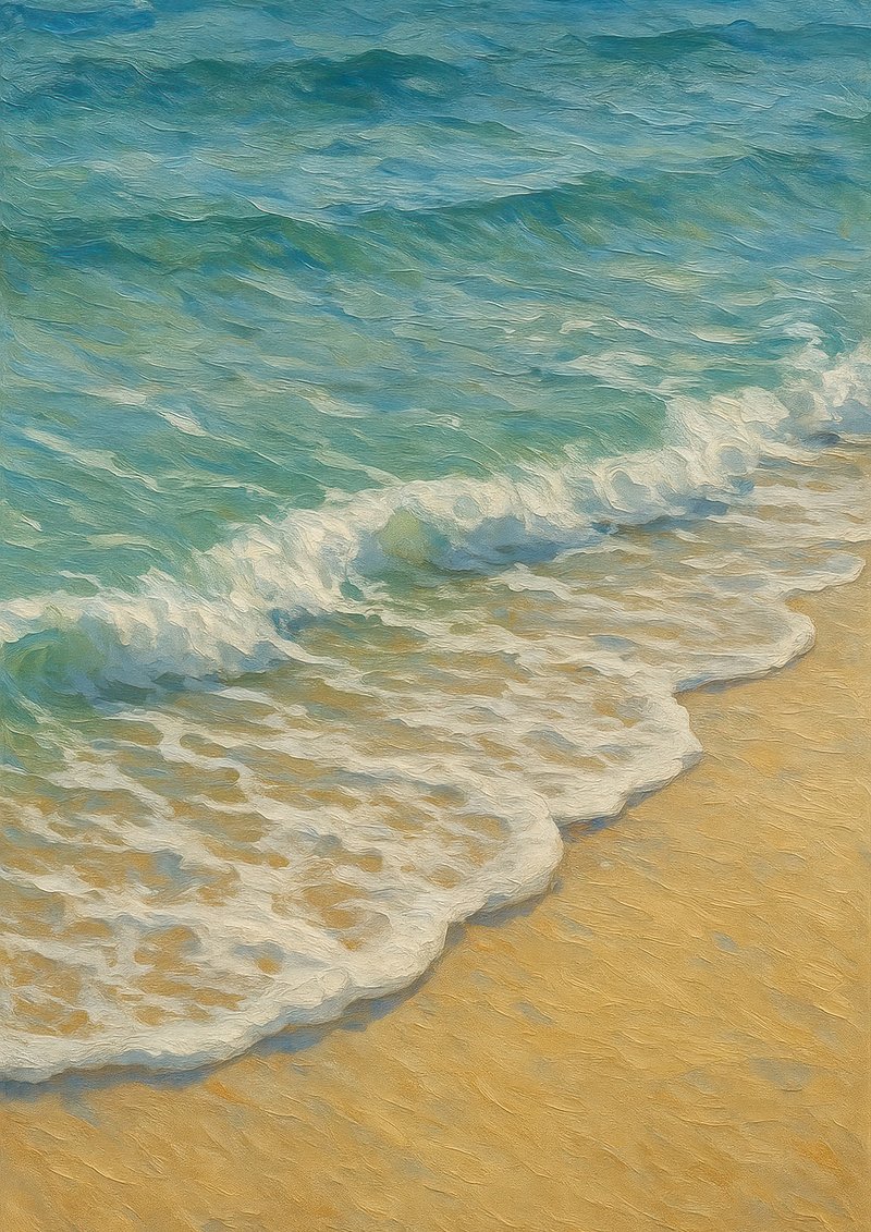 Beach Paint Wallpaper JPG Images | Free Photos, PNG Stickers ...