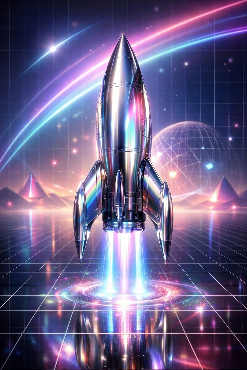 Neon+rocket Art Images | Free Photos, PNG Stickers, Wallpapers ...