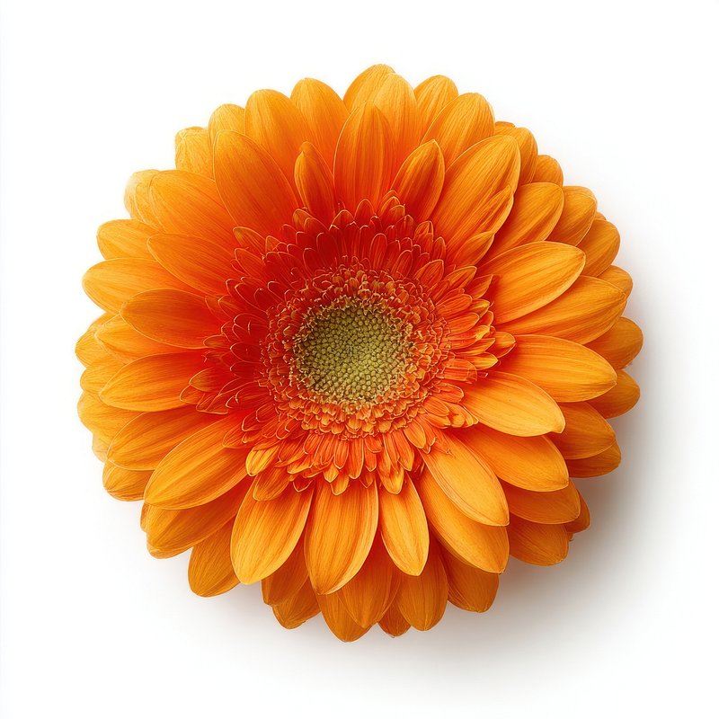 Gerbera Daisy Flower Realistic Images | Free Photos, PNG Stickers ...