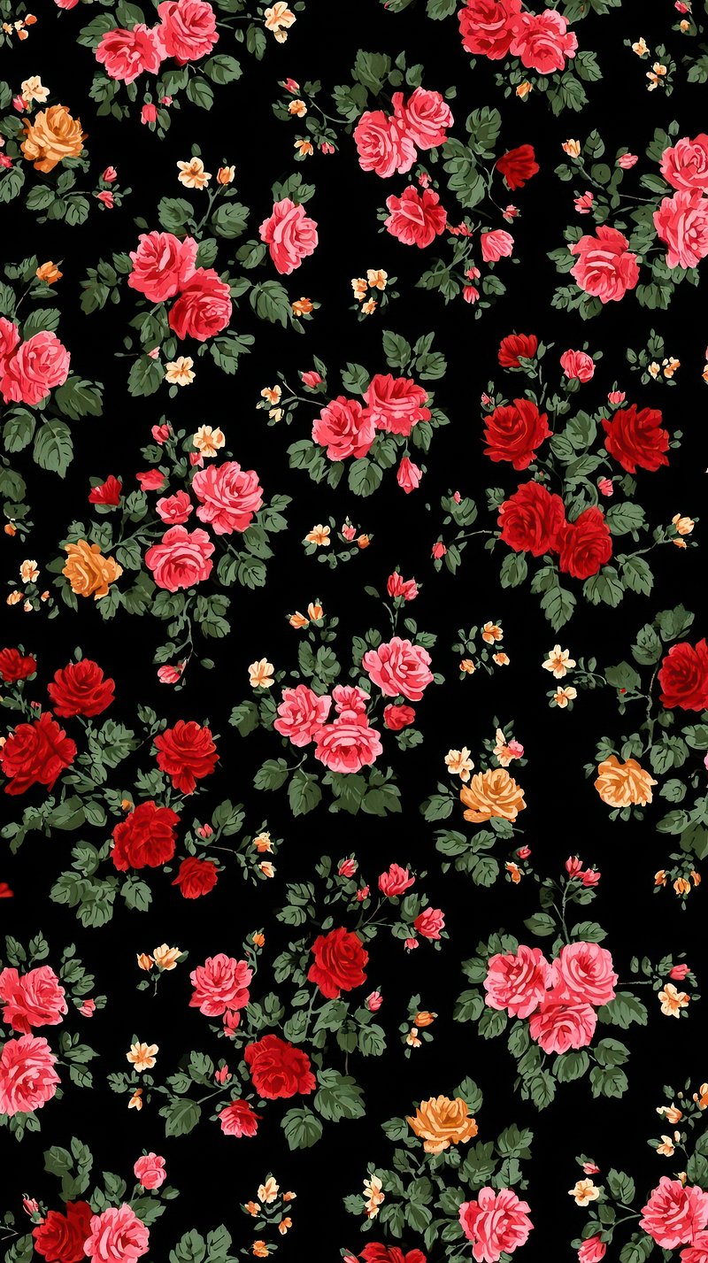 Pink Floral Seamless Flower Design Wallpaper Images | Free Photos, PNG ...